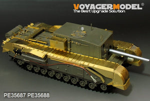 Voyager Model PE35688 WWII British Churchill 3inch gun 20 CWT Gun Fenders For AF35253 1/35 – zdjęcie 4
