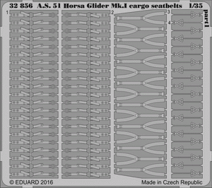 Eduard 32856 AS 51 Horsa Glider Mk. et ceintures de sécurité cargo 1/35 BRONCO – Bild 2