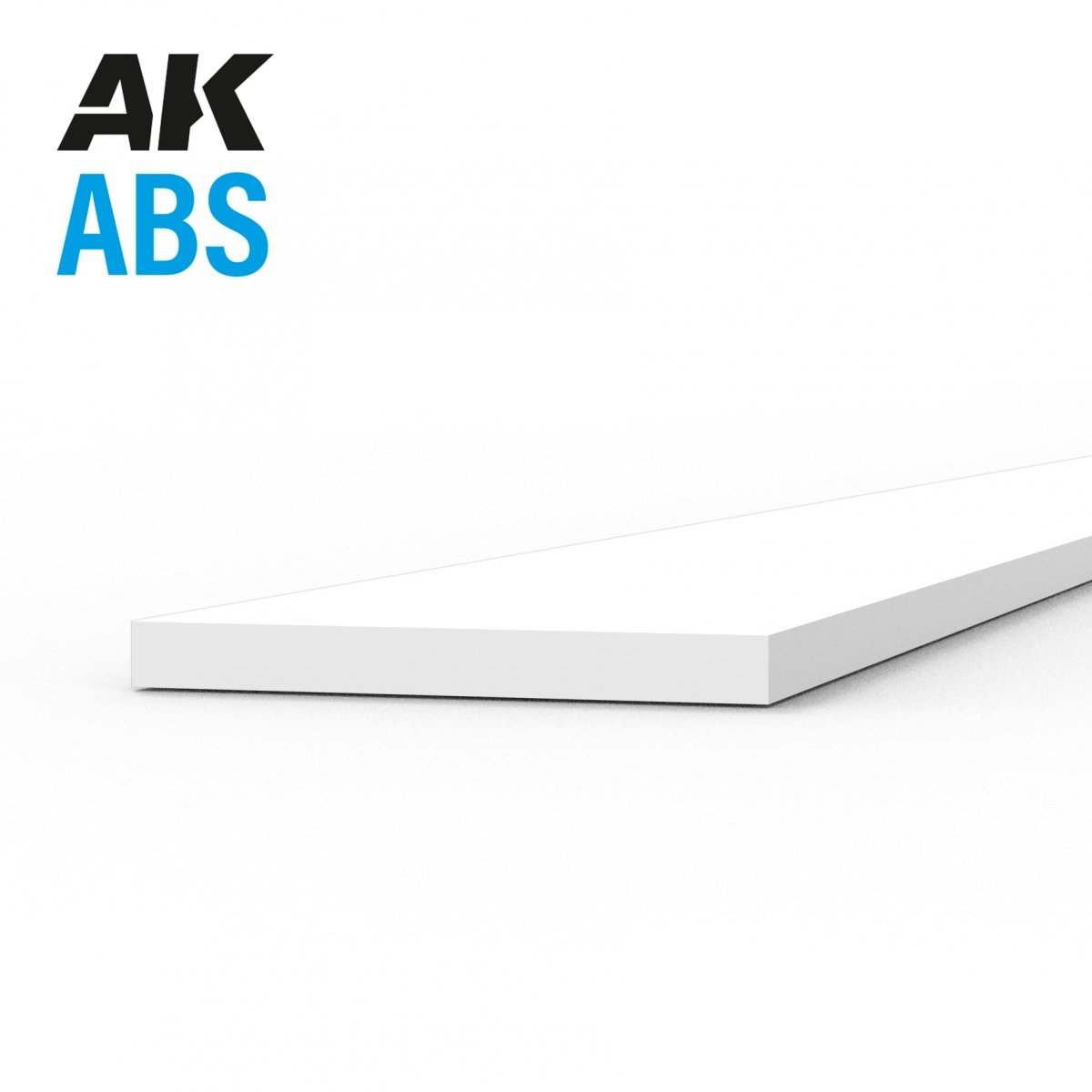 Bandes AK Interactive AK6712 0,50 x 5,00 x 350 mm – Bande ABS – 10 unités par sachet