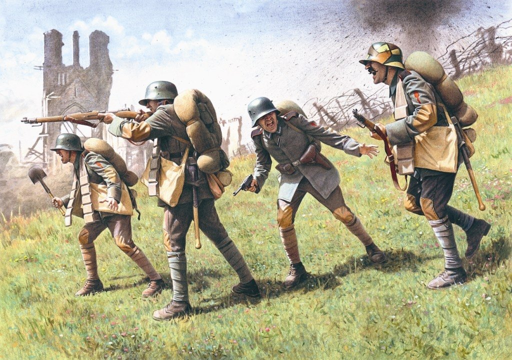 ICM 35291 Troupes d'assaut allemandes (1917-1918) 1/35