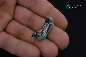 Intérieur imprimé en 3D et coloré sur papier décalcomanie Quinta Studio QD48171 Su-27UB (pour kit HobbyBoss) 1/48 – image 4