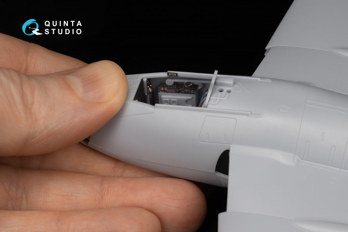Quinta Studio QD48338 DH Vampire FB.5/FB.9 Intérieur coloré imprimé en 3D sur papier décalcomanie (Airfix) 1/48 – image 13