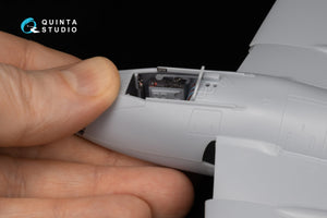 Quinta Studio QD48338 DH Vampire FB.5/FB.9 Intérieur coloré imprimé en 3D sur papier décalcomanie (Airfix) 1/48 – image 13