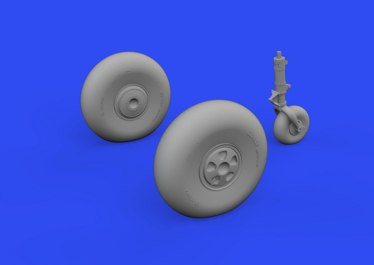 Roues Eduard 648830 Beaufort Mk. I ICM 1/48
