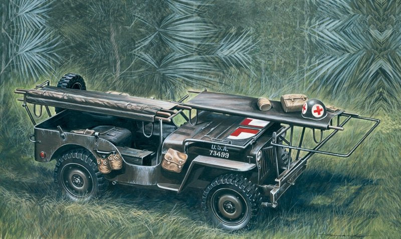 Italeri 0326 1,4 tonne. 4 4 JEEP AMBULANCE (1/35)