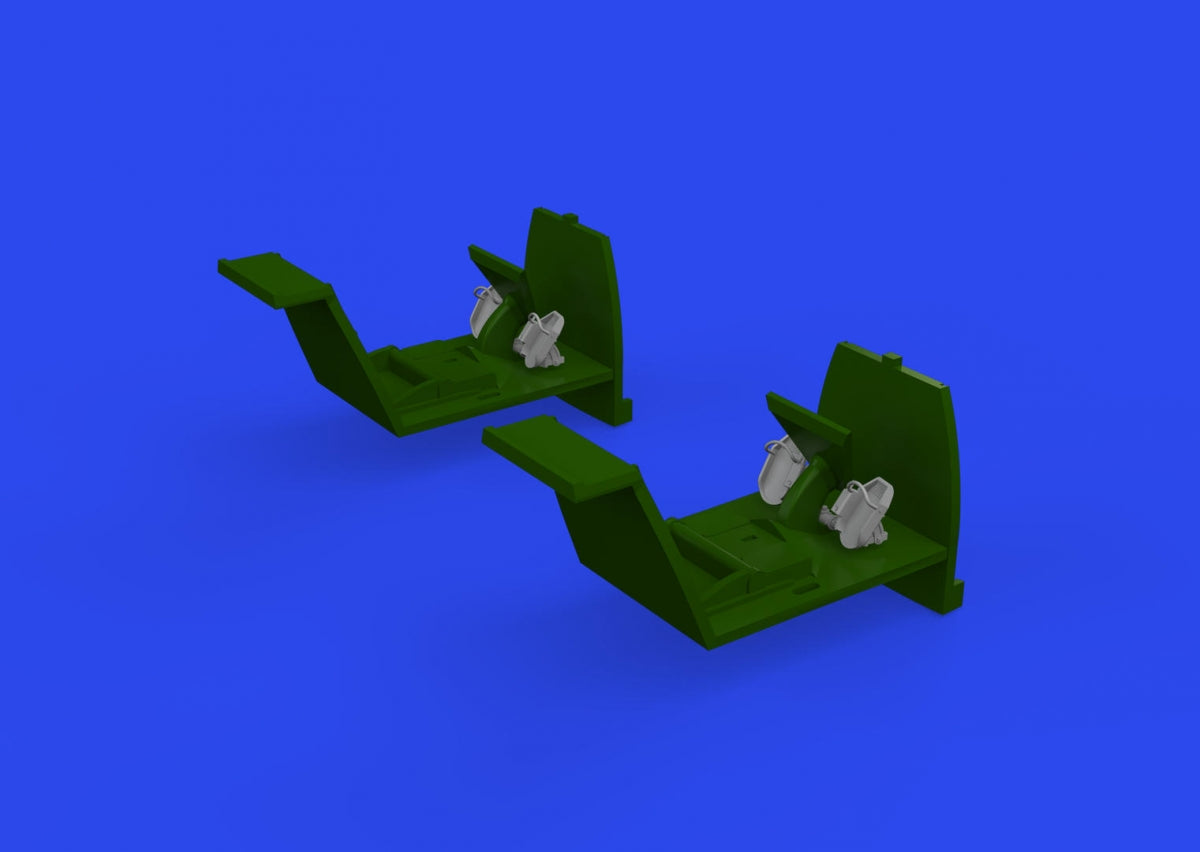 Eduard 648873 Bf 109E palonniers, première version, impression au 1/48