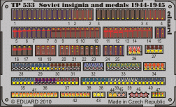 Eduard TP533 Insignes et médailles soviétiques 1944-1945 1/35