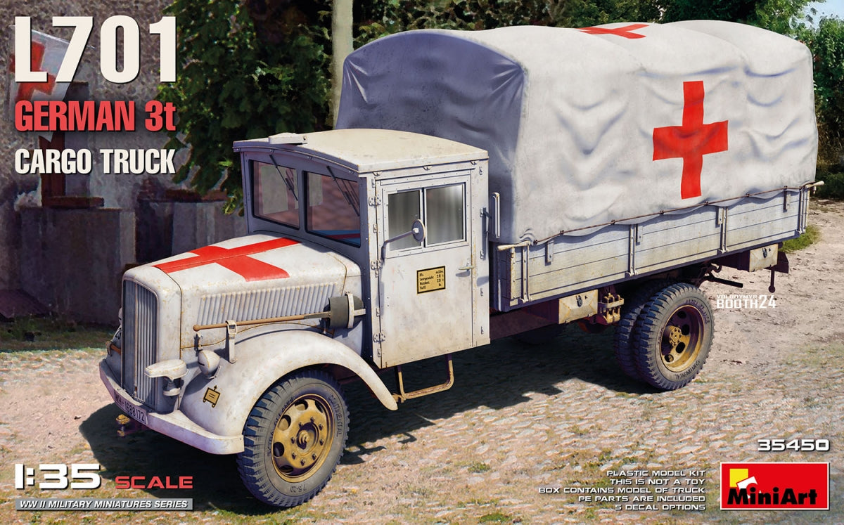Miniart 35450 L701 Camion cargo allemand 3T 1/35