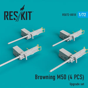 RESKIT RSU72-0018 Browning M50 (4 pièces) 1/72