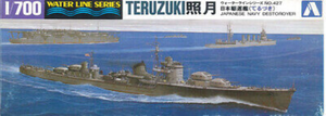 Aoshima 01676 Destroyer japonais Teruzuki Série Water Line n° 427 1/700