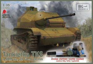 IBG E3501 TKS tankette avec NKM wz.38 FK-A 20mm (1/35)
