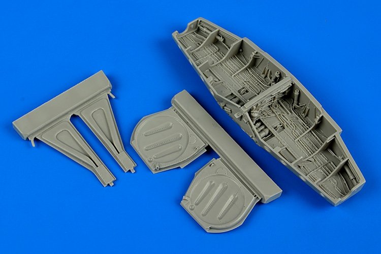 Baie de train d&amp;#39;atterrissage Aires 4613 P-51D Mustang 1/48 Hobby boss
