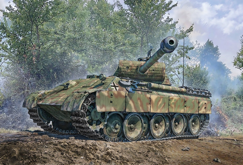 Italeri 7018 Sd.Kfz. 171 Pz.Kpfw. V Panther Ausf. Un 1/72