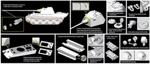 Dragon 6799 Panther Ausf.F avec 7,5 cm KwK42 L/100 (1/35) – immagine 3