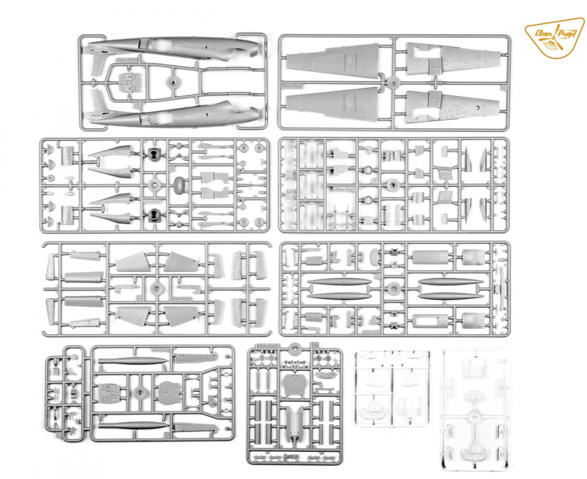 Clear Prop! CP72038 OV-1B Mohawk « École de pilotage » KIT AVANCÉ 1/72  – image 10