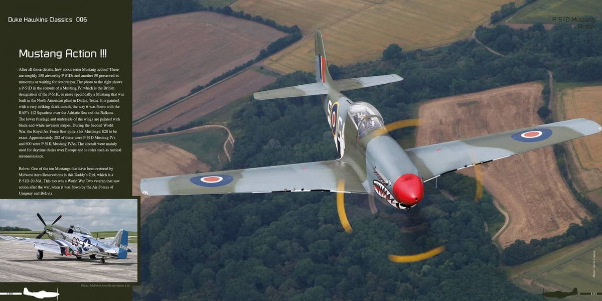 HMH Publications DH-C006 North American P-51 D Mustang (English Version)