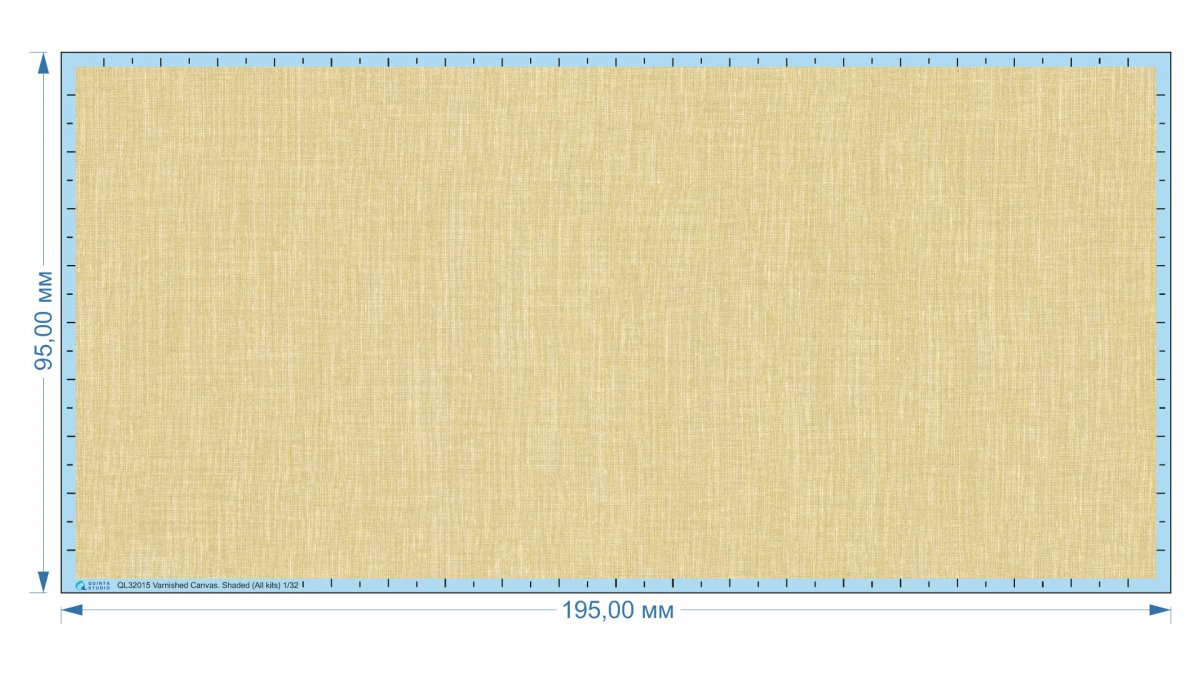 Quinta Studio QL32014 Varnished Canvas, regular 1/32 – zdjęcie 6