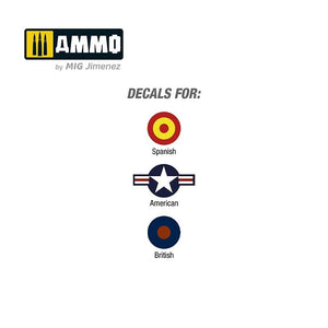 MUNITIONS du Mig Jimenez 8505 Harrier AV-8S MATADOR versions espagnole, américaine, britannique 1/48 – immagine 2