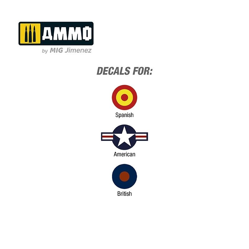 MUNITIONS du Mig Jimenez 8505 Harrier AV-8S MATADOR versions espagnole, américaine, britannique 1/48 – immagine 2