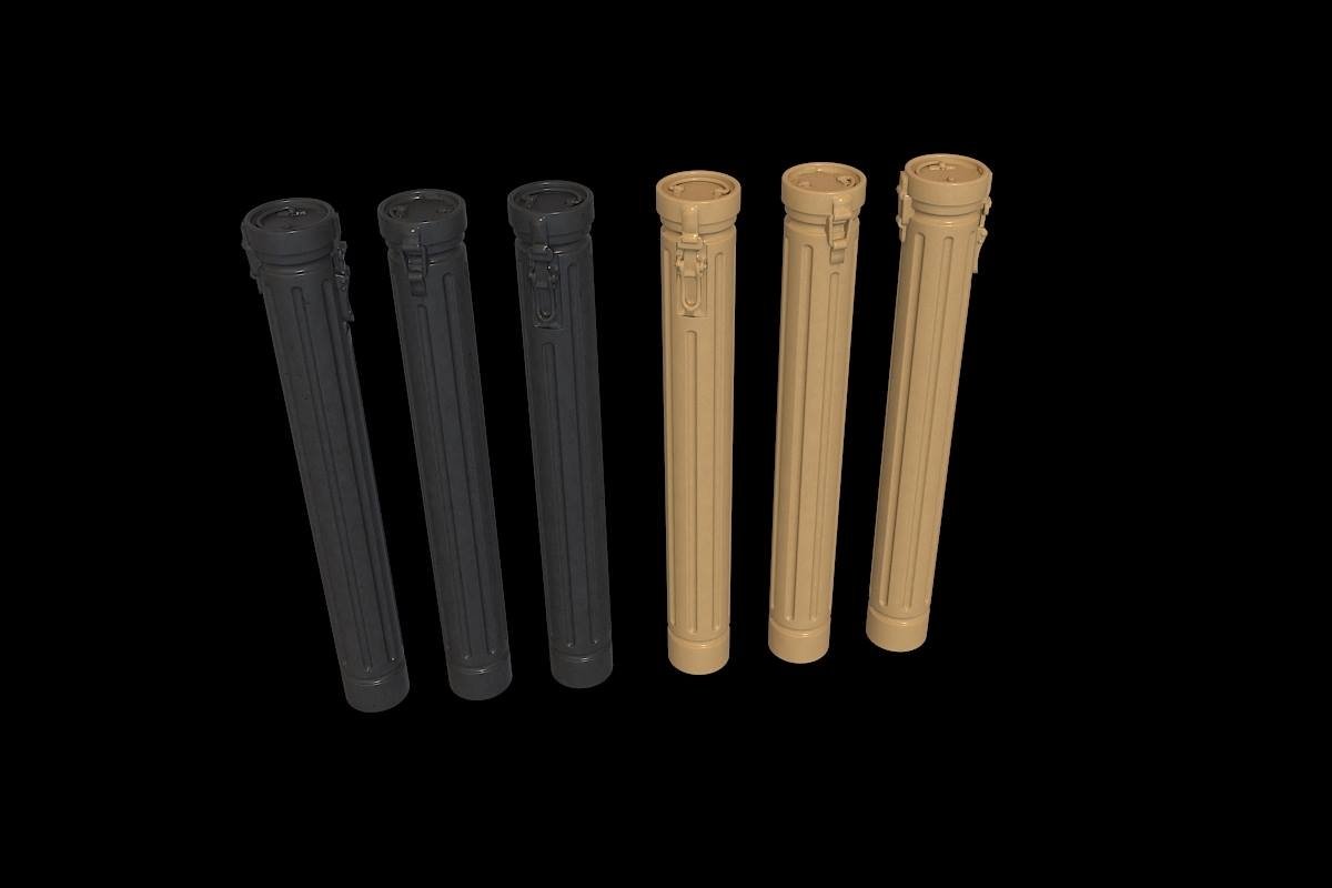Panzer Art RE35-614 Conteneurs de munitions pour KwK40 (12 pièces) 1/35