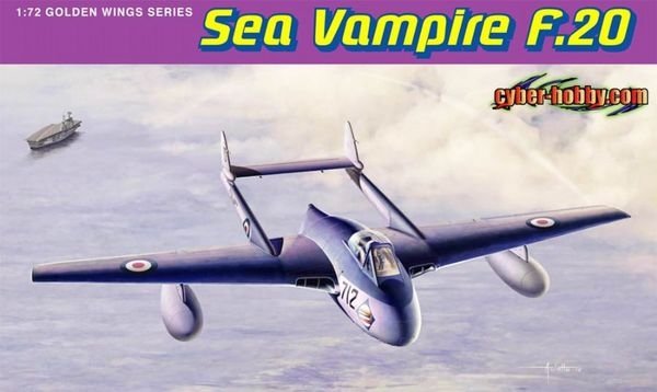 Dragon 5112 Vampire des mers F.20 1/72 