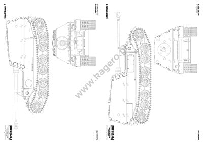 Kagero 7121 Le Panzerjäger Tiger(P) (Sd.Kfz. 184) Ferdinand EN/PL – immagine 2