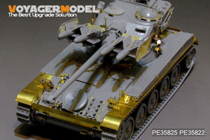 Maquette Voyager PE35825 AMX-13/75 français moderne avec missile antichar SS-11 (réservoir léger, lance-fumigènes et embase d&amp;#39;antenne inclus) pour TAKOM 2038 au 1/35 – image 7