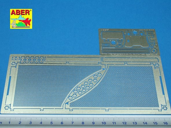Aber 16042 Tiger II Porsche Vol.8 - Anti Mine Mesh plus quelques pièces supplémentaires (1/16) – Bild 2