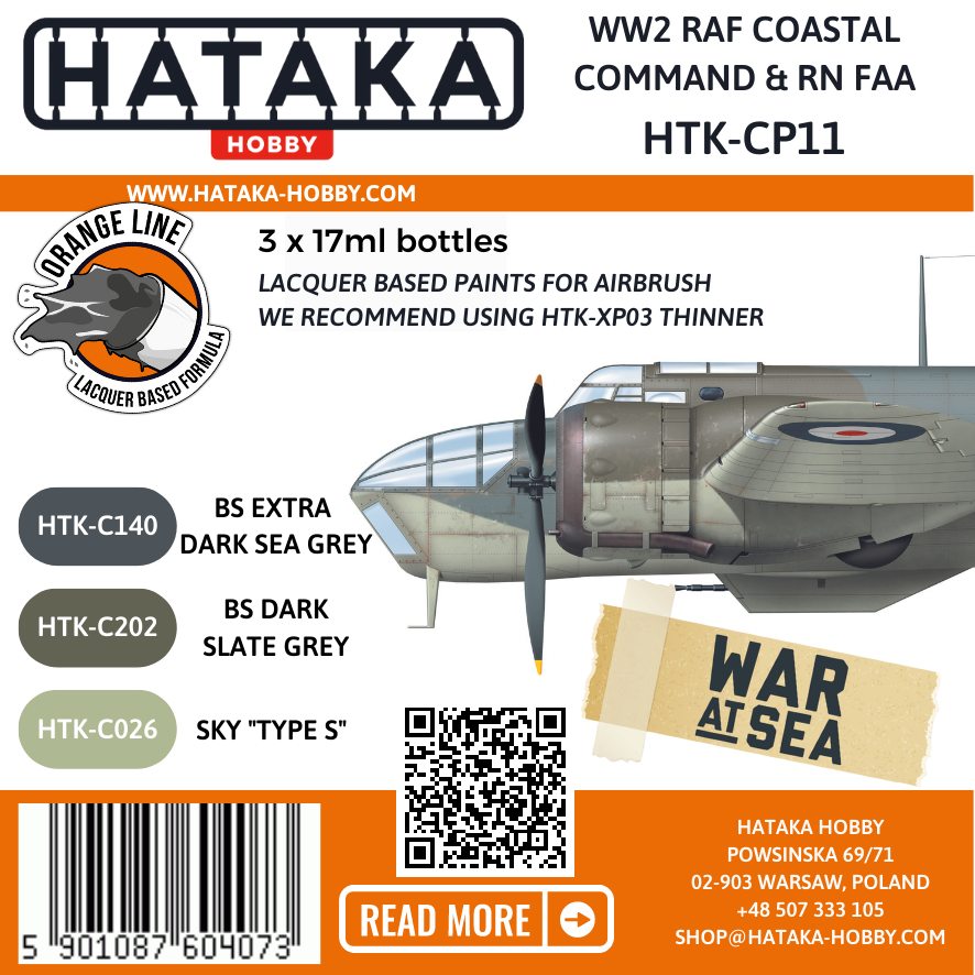 Hataka Hobby HTK-CP11 WW2 RAF Coastal Command &amp;amp; RN FAA – zdjęcie 2