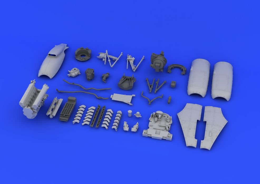 Moteur Spitfire Mk. VIII Eduard 648200 au 1/48 (EDUARD) – Bild 7