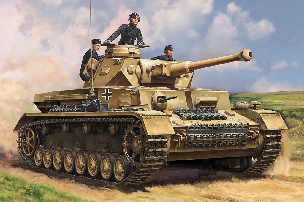 Hobby Boss 84840 Char moyen allemand Pzkpfw IV Ausf.F2 1/48