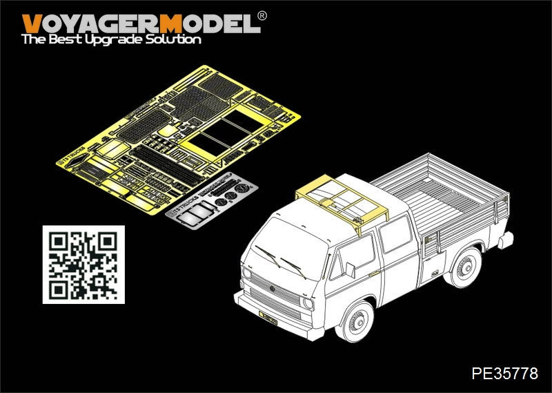 Camions transporteurs allemands modernes T3, modèle Voyager PE35778, pour TAKOM 2014, échelle 1/35