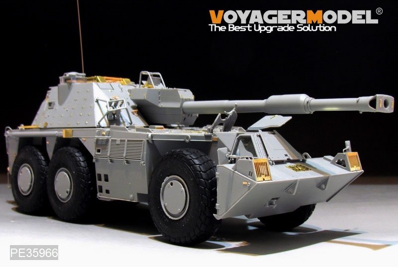 Modèle Voyager PE35966 Rhino SPH G6 moderne d&amp;#39;Afrique du Sud (modèle de base) pour TAKOM 2052 au 1/35 – image 4