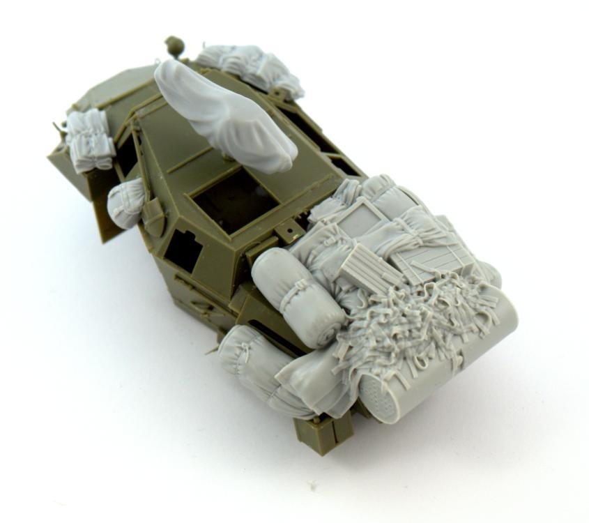 Ensemble de rangement Panzer Art RE35-522 pour Humber « Scout car » au 1/35 – image 5