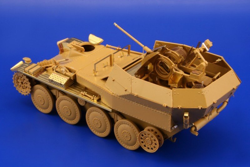 Eduard 36046 Flakpanzer 38 (Gepard) extérieur 1/35 Italeri – Bild 11