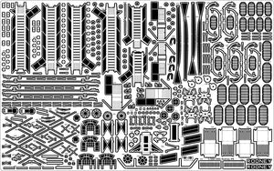 Pontos 23007F1 HMS RODNEY 1942 Kit de détails au 1/200 – image 29