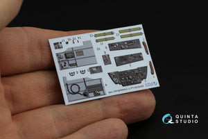 Intérieur imprimé en 3D et coloré sur papier décalcomanie Quinta Studio QD48184 La-11 (HobbyBoss) 1/48 – Bild 3