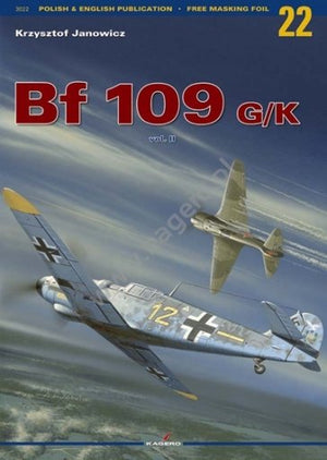 Kagero 3022 Bf 109 G/K vol.II (sans décalcomanies) EN/PL