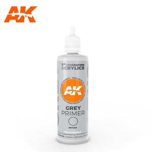 AK Interactive AK11241 Apprêt gris 100 ml