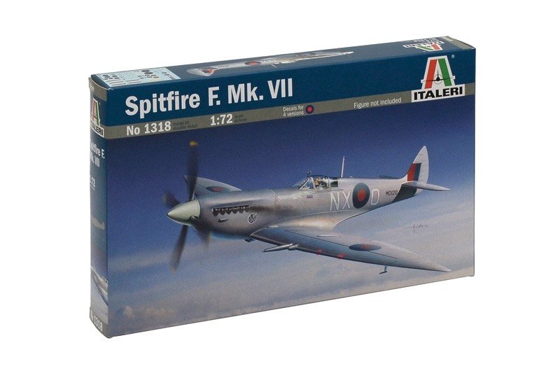 Italeri 1318 Supermarine Spitfire F Mk.VII 1/72 – imagen 2