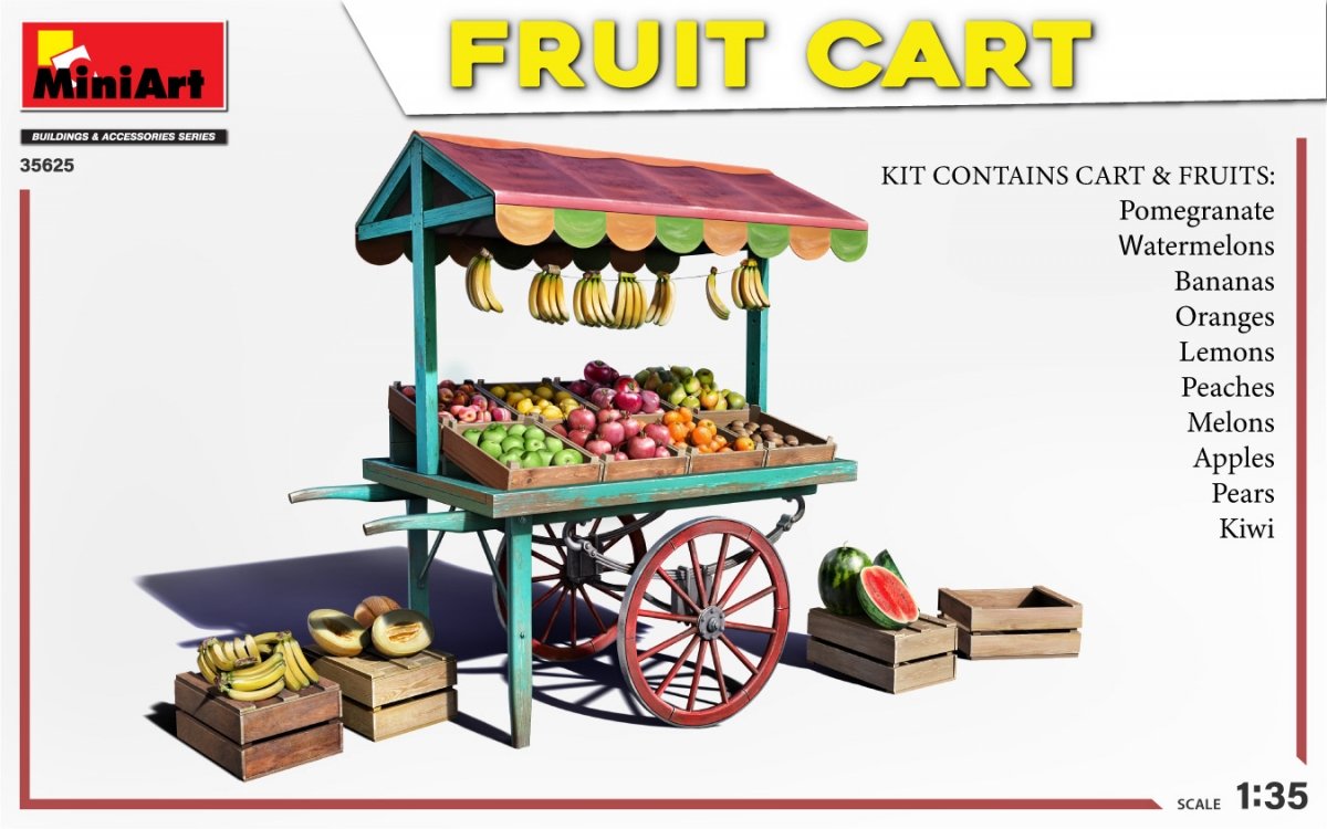 MiniArt 35625 CHARIOT DE FRUITS 1/35  – image 4