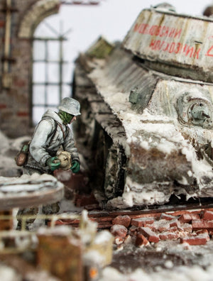 RT-Diorama 35302 Socle de diorama : « Wintergewitter » Opération Tempête d&amp;#39;hiver 1/35 – image 8