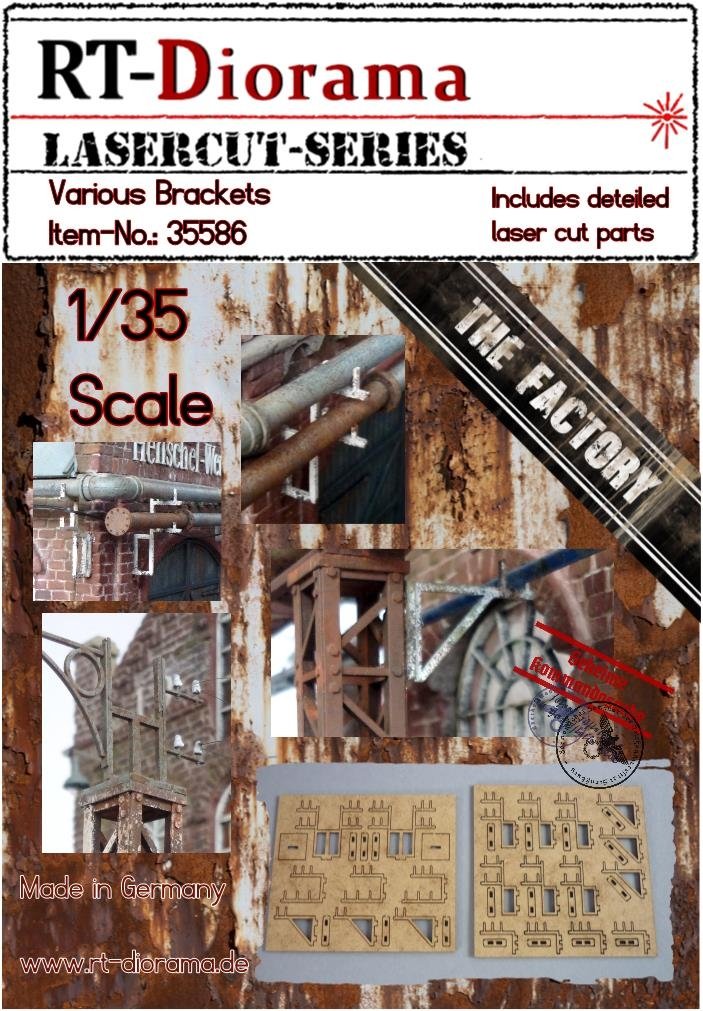 RT-Diorama 35586 Supports divers 1/35