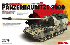 Maquette Meng TS-019 Obusier automoteur allemand Panzerhaubitze 2000 avec blindage additionnel 1/35