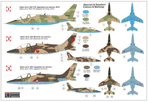 Kovozavody Prostejov KPM0269 Alpha Jet A/E « Au-dessus de l&amp;#39;Afrique » 1/72 – image 2