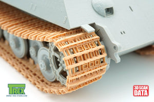 Chenilles T-Rex Studio TR85052 Jagdtiger pour suspension Porsche 1/35 – image 2