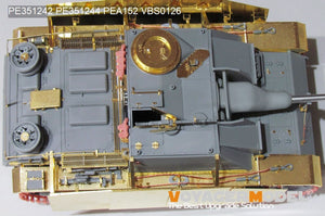 Maquette Voyager PE351242 StuG.III Ausf.G allemand de la Seconde Guerre mondiale, version de base (fin de production), pour BORDER BT-020, échelle 1/35 – immagine 4
