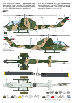 Kit de haute technologie Special Hobby 32082 AH-1G Cobra « Premiers vols au-dessus du Vietnam » au 1/32 – image 5