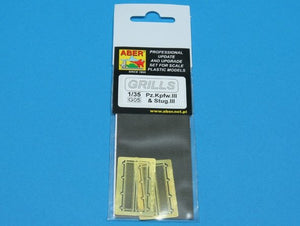 Grilles Aber 35G05 pour char allemand Pz.Kpfw.III et canon automoteur Stug.III (1/35) – image 4