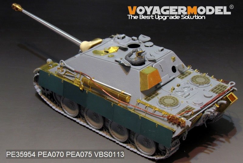 Maquette Voyager PE35954 Jagdpanther G1 de la Seconde Guerre mondiale pour DRAGON 6458/6494/6393/6758 au 1/35 – image 8